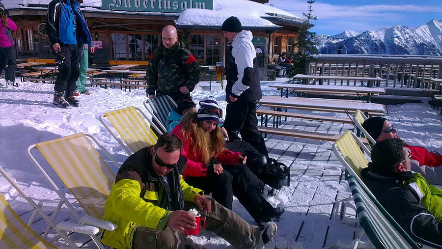 06- Sonne, Flachauwinkel,  Apresski 098